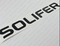 Solifer Logo Camper Caravan Decal Sticker